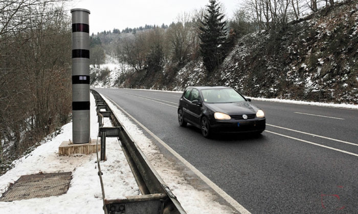 photo du radar fixe N12 Heiderscheidergrund Esch-sur-Sûre