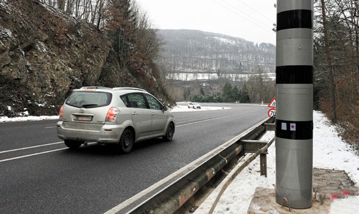 photo du radar fixe N12 Heiderscheidergrund Esch-sur-Sûre